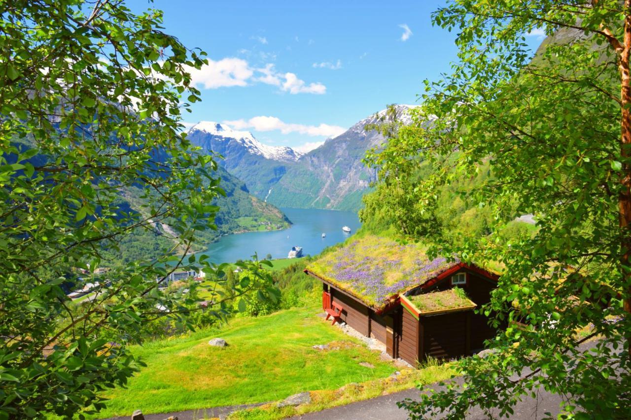 Hole Hytter Geiranger Exterior foto